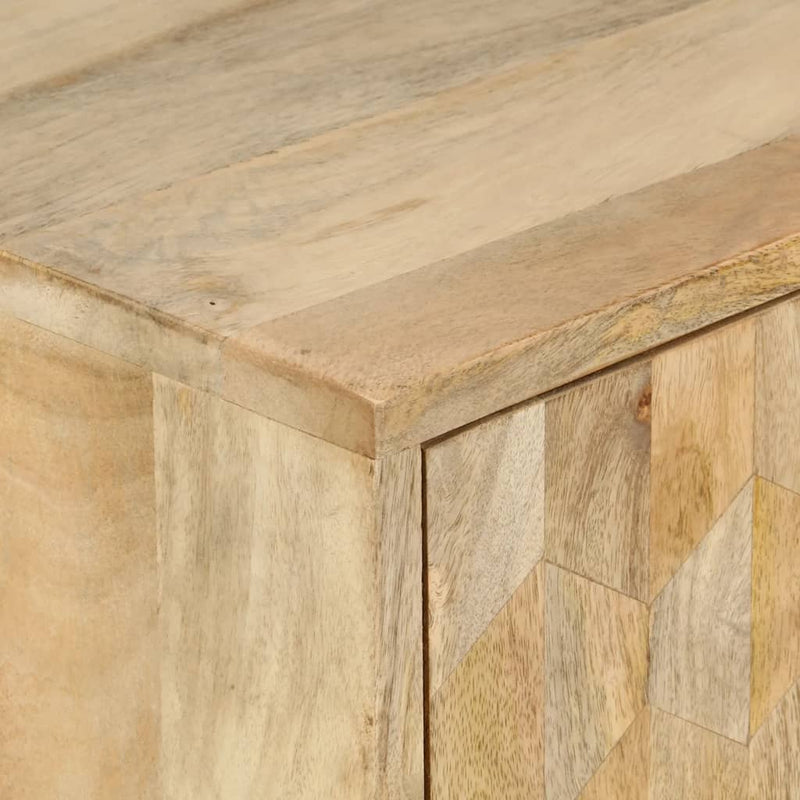 Dulap cu sertar, 70x35x70 cm, lemn masiv de mango