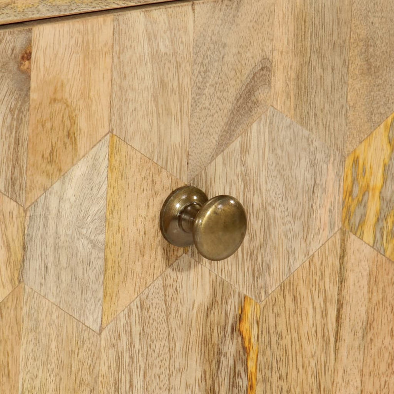 Dulap cu sertar, 70x35x70 cm, lemn masiv de mango