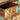 Dulap/sertar multicolor 70x35x70 cm lemn masiv reciclat