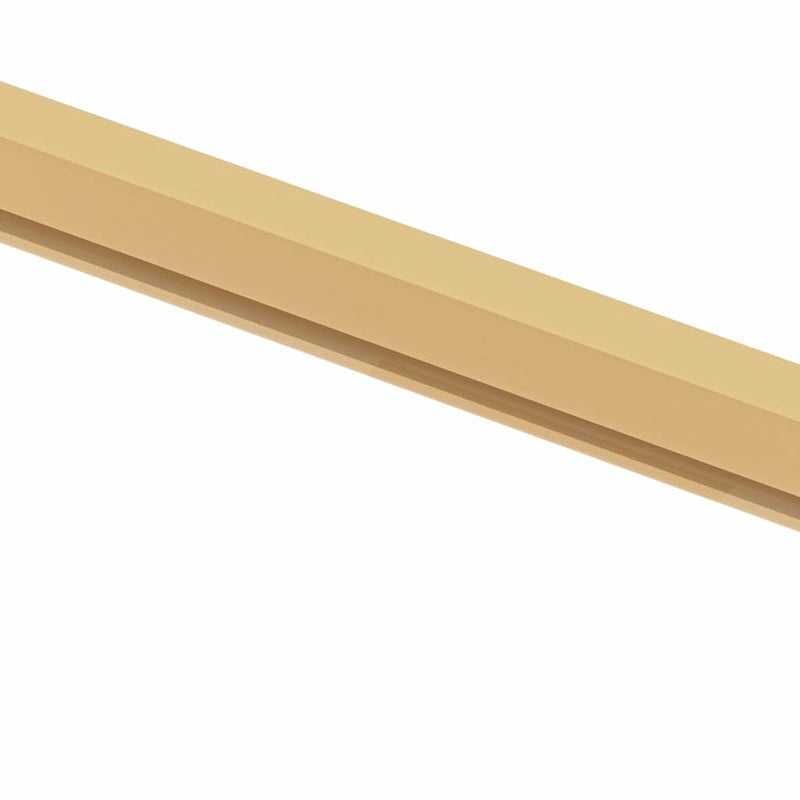 Ușă interior Slim auriu 76x201,5 cm sticlă securizată/aluminiu
