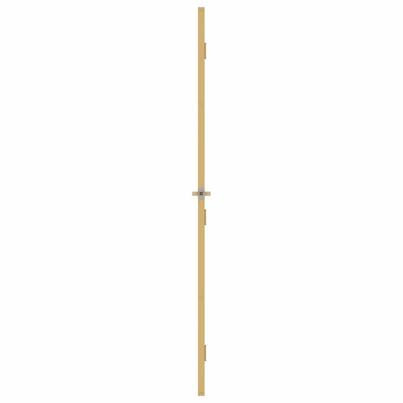 Ușă interioară Slim auriu 93x201,5cm sticlă securizată/aluminiu