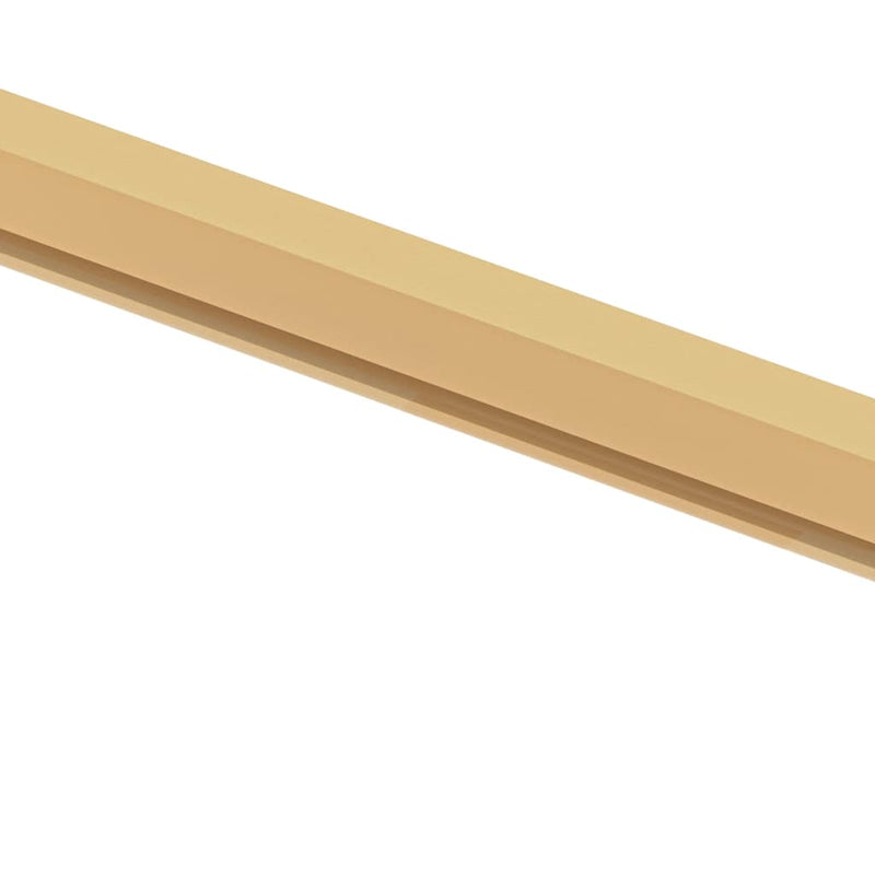Ușă interioară Slim auriu 93x201,5cm sticlă securizată/aluminiu