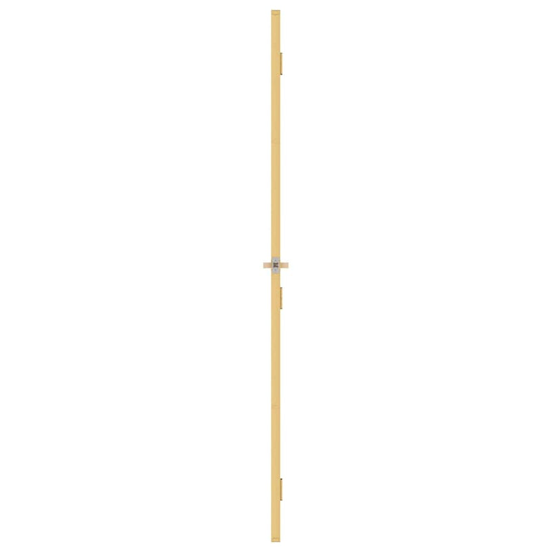 Ușă interioară Slim auriu 93x201,5cm sticlă securizată/aluminiu