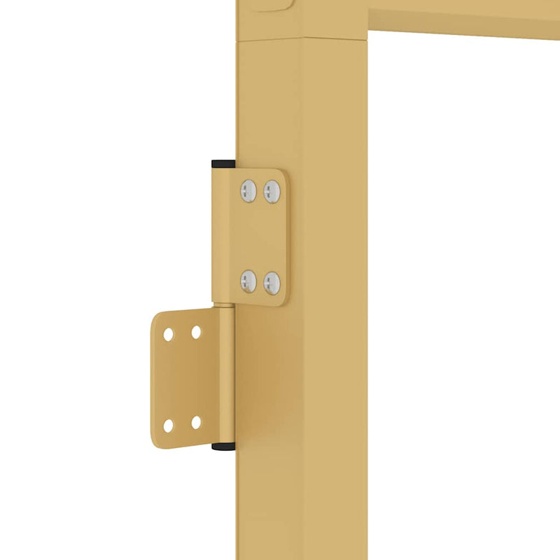 Ușă interioară Slim auriu 93x201,5cm sticlă securizată/aluminiu