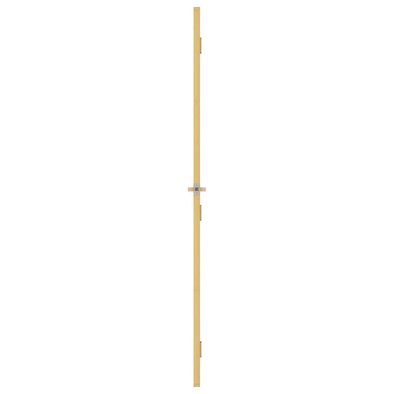 Ușă de interior Slim auriu 83x201,5cm sticlă temperată/aluminiu
