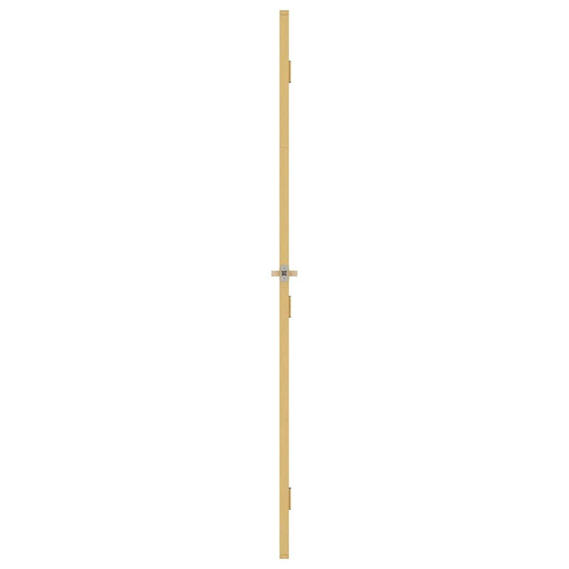 Ușă interioară Slim auriu 93x201,5cm sticlă securizată/aluminiu