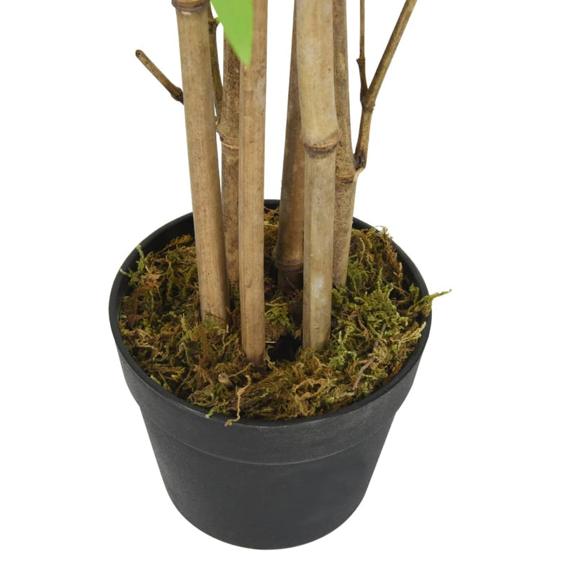 Arbore din bambus artificial 828 de frunze 150 cm verde