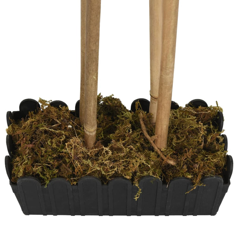Arbore din bambus artificial 760 de frunze 120 cm verde