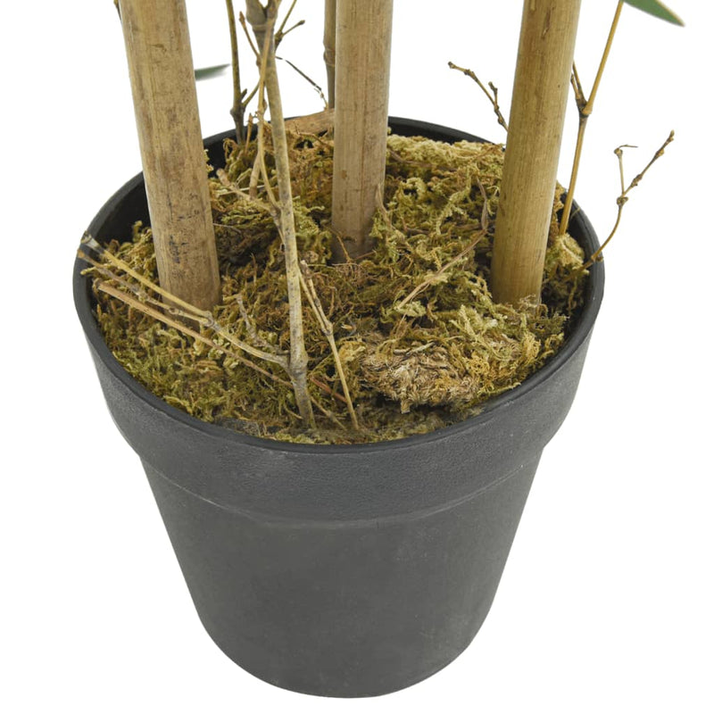 Arbore din bambus artificial 500 de frunze 80 cm verde