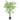 Arbore din bambus artificial 384 de frunze 120 cm verde