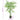 Arbore din bambus artificial 384 de frunze 120 cm verde