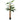 Bananier artificial 18 frunze 150 cm verde