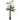 Bananier artificial 19 frunze 180 cm verde