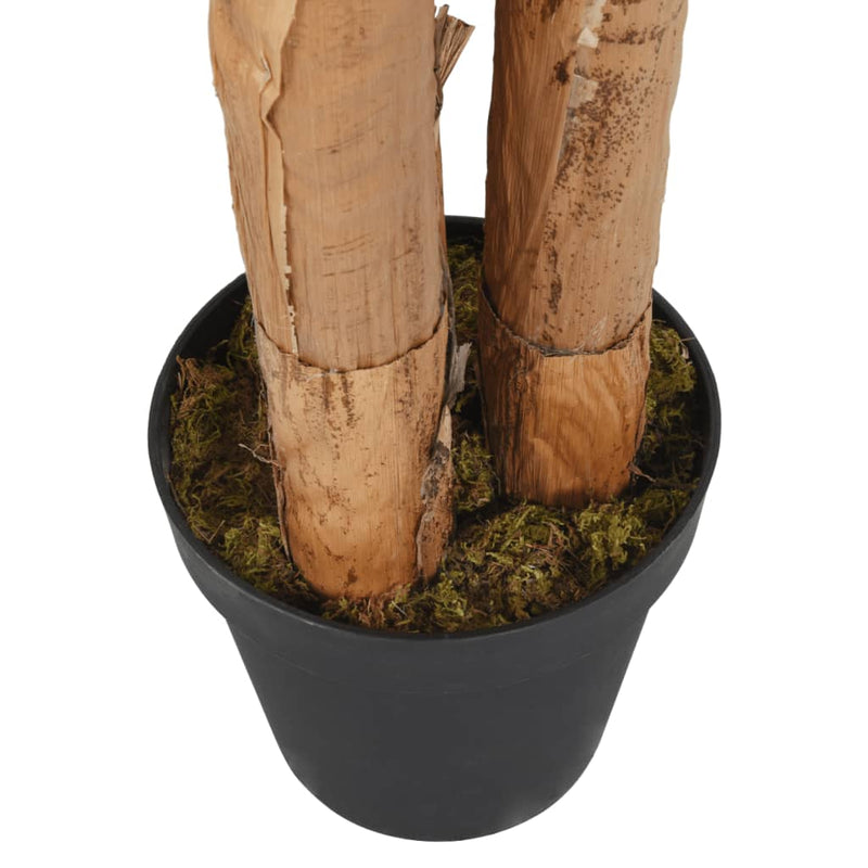 Bananier artificial 22 frunze 200 cm verde