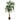 Arbore artificial wisteria 560 frunze 80 cm verde și alb