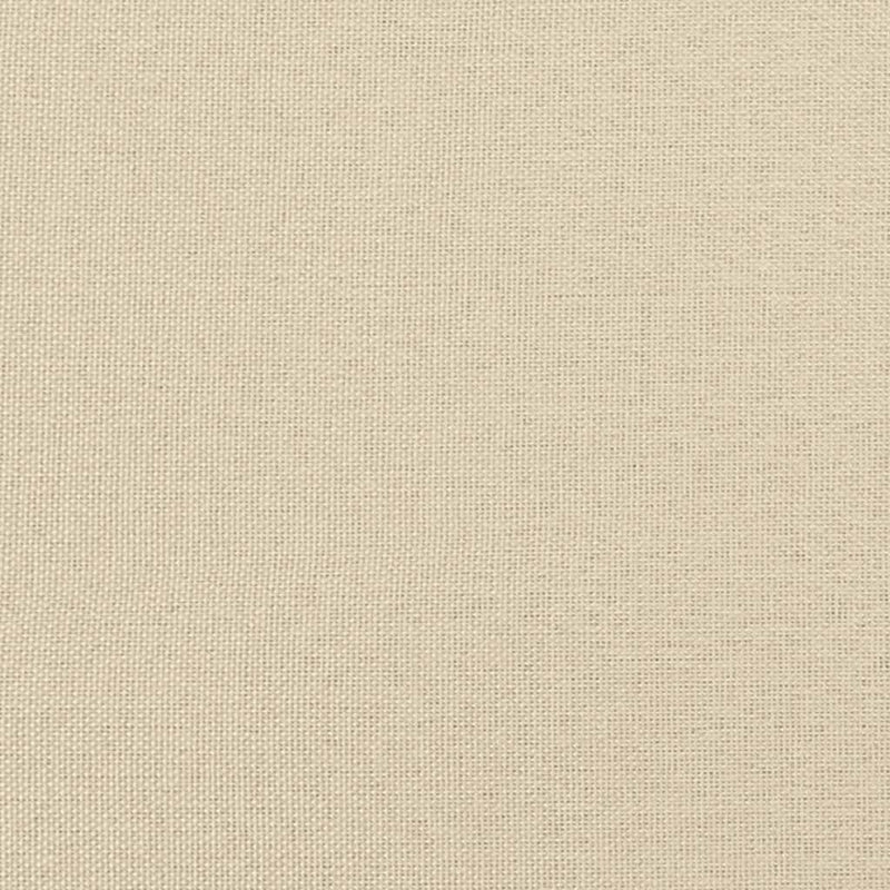 Canapea cu 2 locuri, crem, 120 cm, material textil