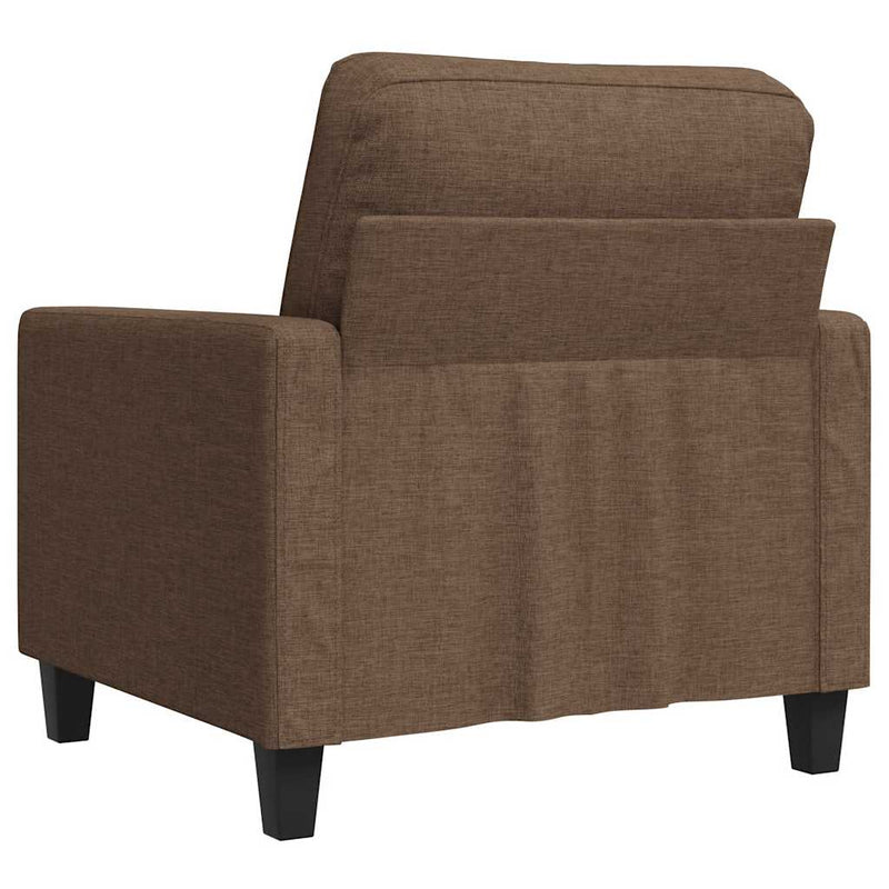 Fotoliu canapea, maro, 60 cm, material textil