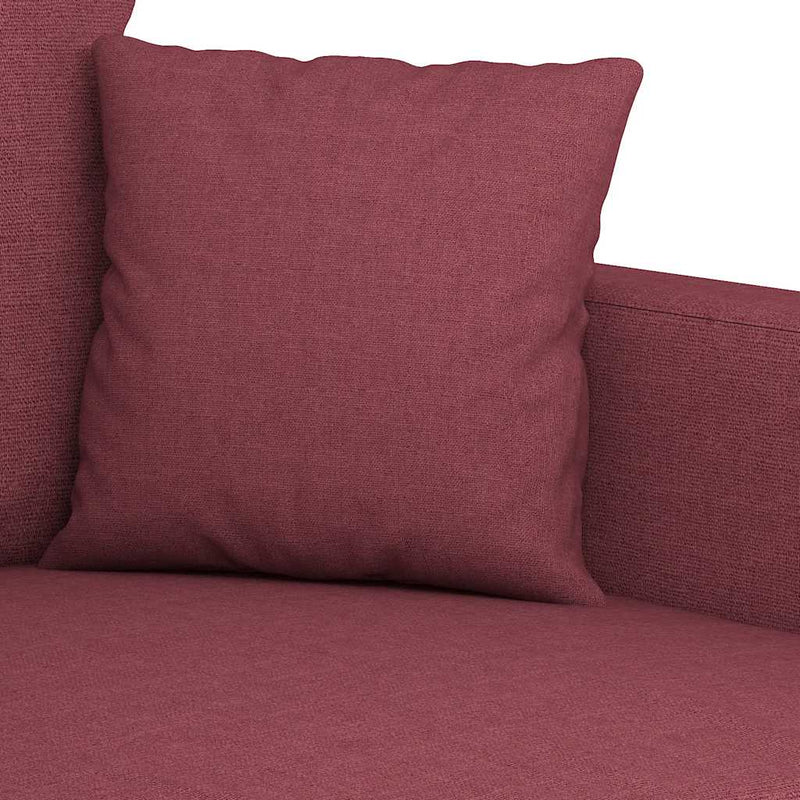 Fotoliu canapea, roșu vin, 60 cm, material textil