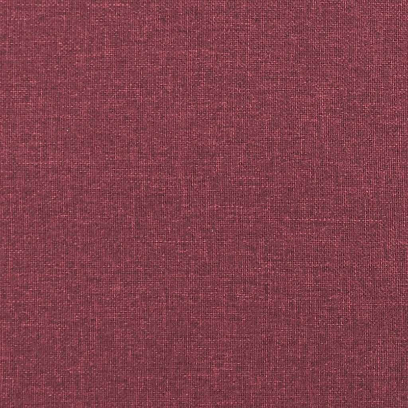 Canapea cu 3 locuri, roșu vin, 180 cm, material textil