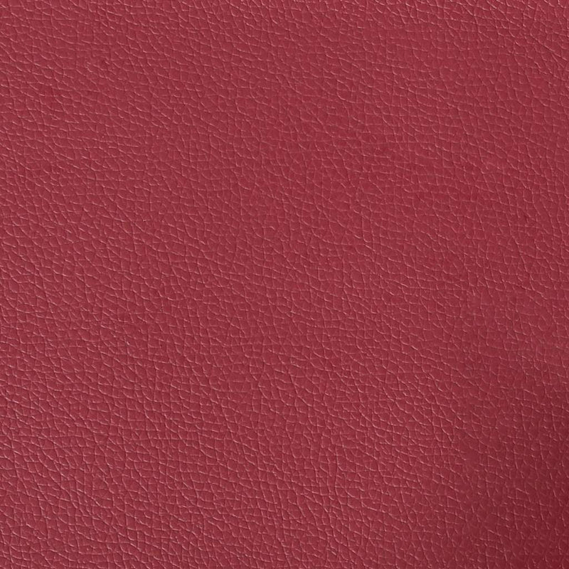 Canapea cu 2 locuri, roșu vin, 120 cm, material textil