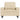 Fotoliu canapea, crem, 60 cm, material textil