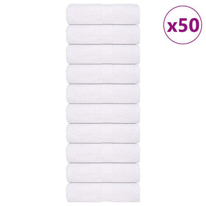 Prosoape de oaspeți, FROGN, 50 buc., alb, 30x50 cm, 360 g/m²
