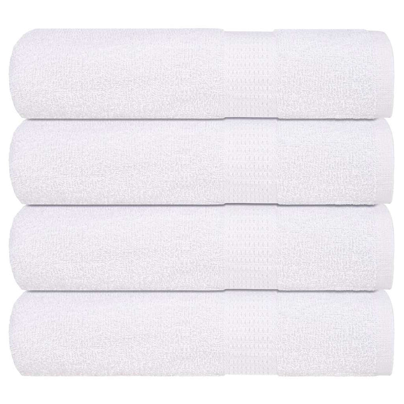 Prosoape de duș, FROGN, 4 buc., alb, 70x140 cm, 360 g/m²