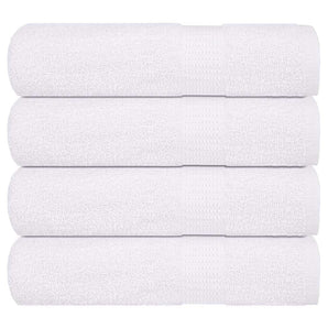 Prosoape de baie, FROGN, 4 buc., alb, 100x150 cm, 360 g/m²