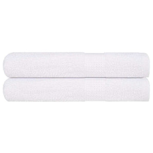 Prosoape de saună, FROGN, 2 buc., alb, 80x200 cm, 360 g/m²