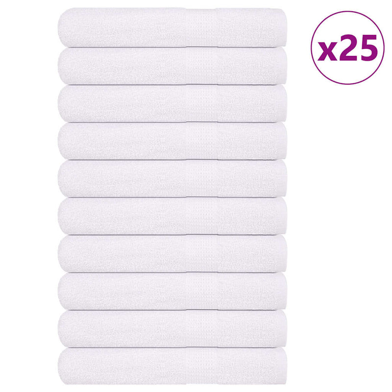 Prosoape FROGN 25 buc., alb, 100x200 cm, 360 g/m²
