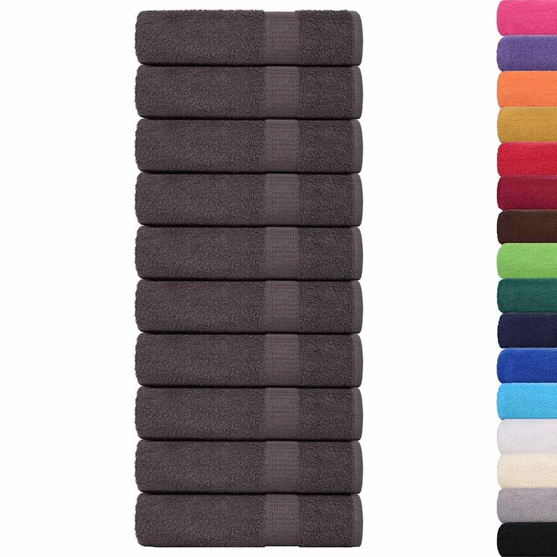 Prosoape de mâini, FROGN, 50 buc., antracit, 50x100 cm, 360 g/m²