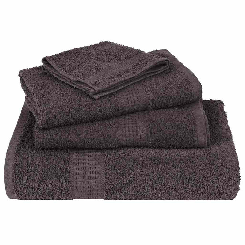 Prosoape de mâini, FROGN, 50 buc., antracit, 50x100 cm, 360 g/m²