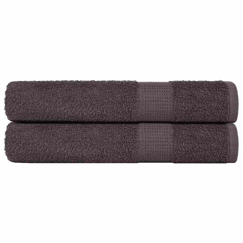 Prosoape de saună, FROGN, 2 buc., antracit, 80x200 cm, 360 g/m²