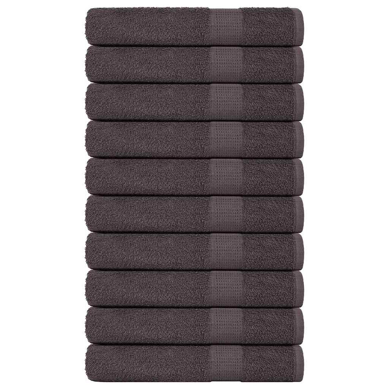 Prosoape FROGN 10 buc., antracit, 100x200 cm, 360 g/m²