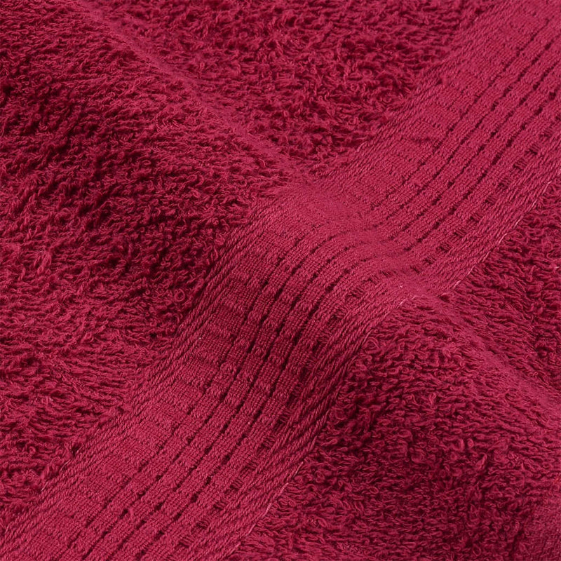 Prosoape de mâini, FROGN, 2 buc., Bordeaux, 50x100 cm, 360 g/m²
