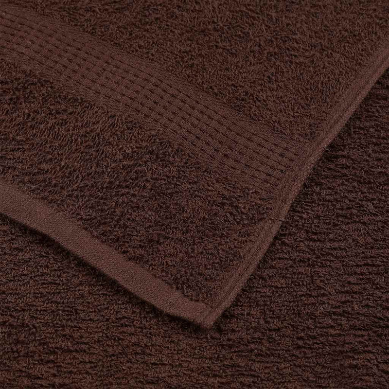 Prosoape de oaspeți, FROGN, 2 buc., maro, 30x50 cm, 360 g/m²