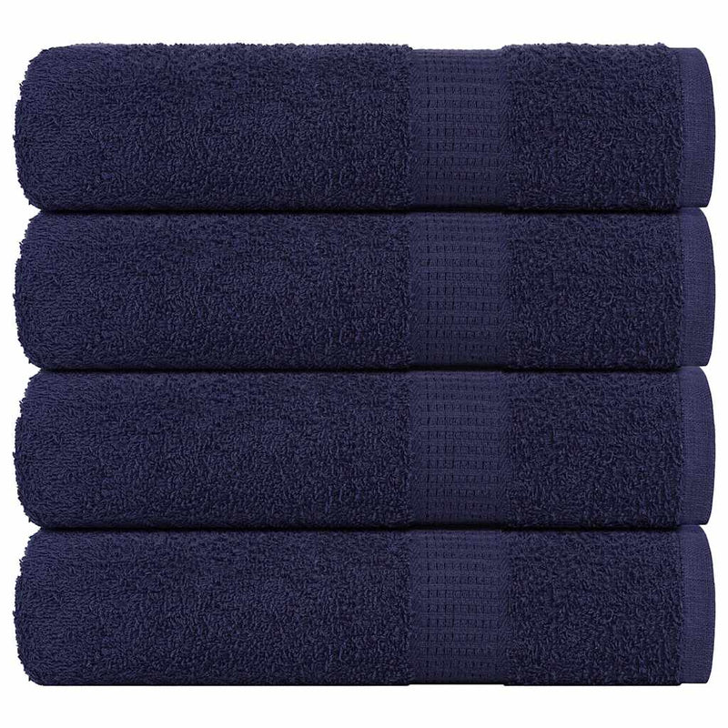 Prosoape de mâini, FROGN, 4 buc., albastru marin, 50x100 cm, 360 g/m²