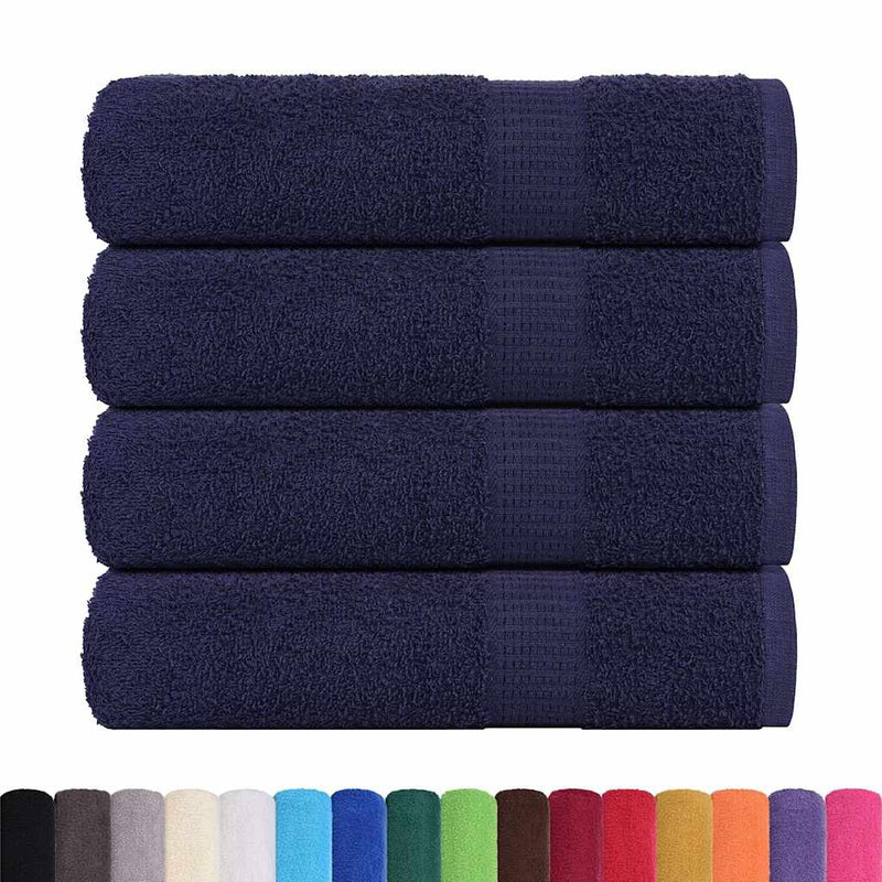 Prosoape de mâini, FROGN, 4 buc., albastru marin, 50x100 cm, 360 g/m²