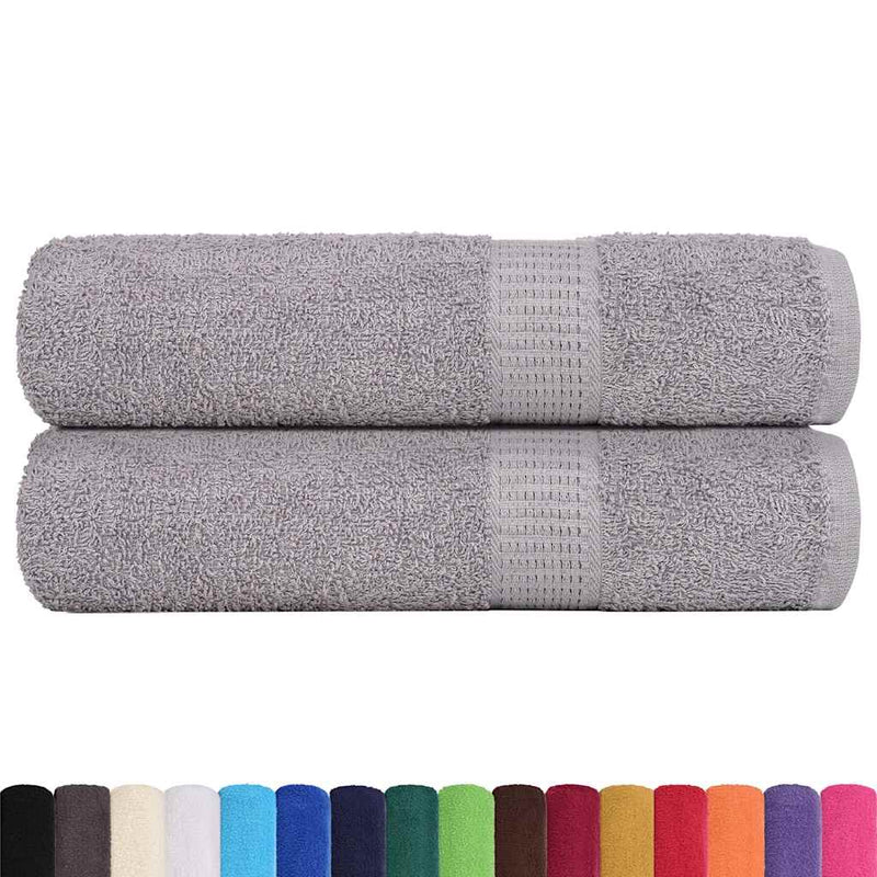 Prosoape de mâini, FROGN, 2 buc., gri, 50x100 cm, 360 g/m²