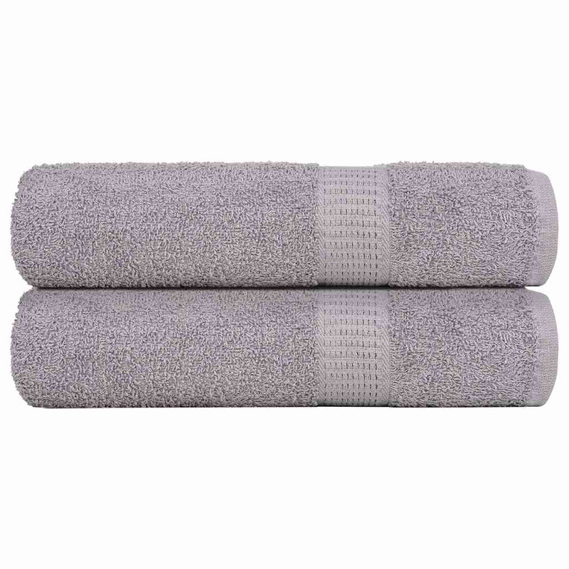 Prosoape de duș, FROGN, 2 buc., gri, 70x140 cm, 360 g/m²