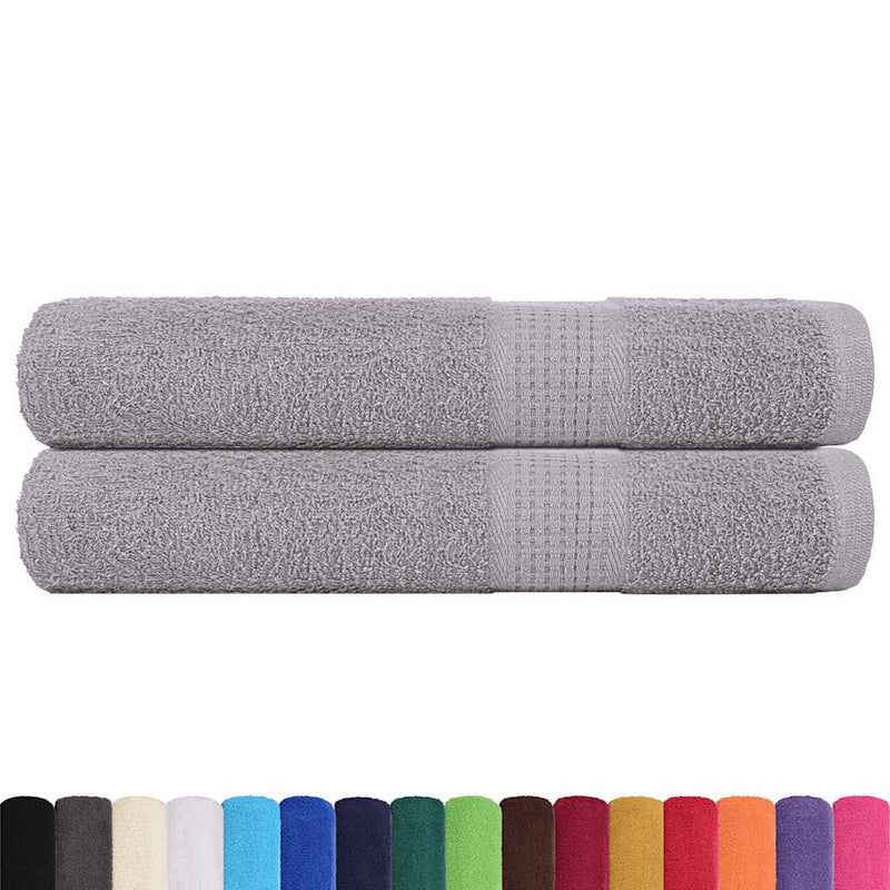 Prosoape FROGN 2 buc., gri, 100x200 cm, 360 g/m²