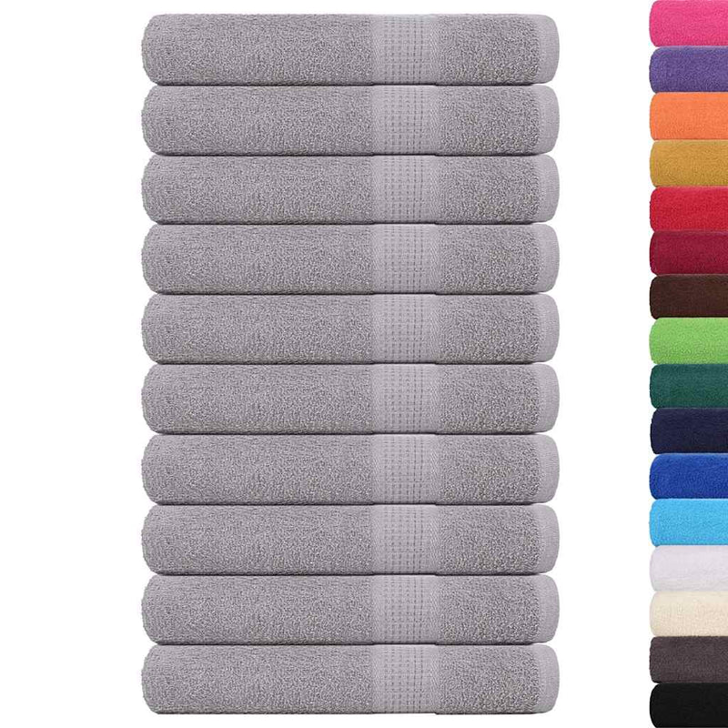 Prosoape FROGN 10 buc., gri, 100x200 cm, 360 g/m²