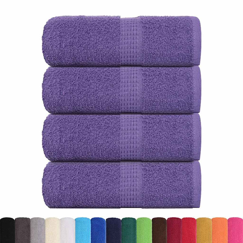 Prosoape de oaspeți, FROGN, 4 buc., violet, 30x50 cm, 360 g/m²