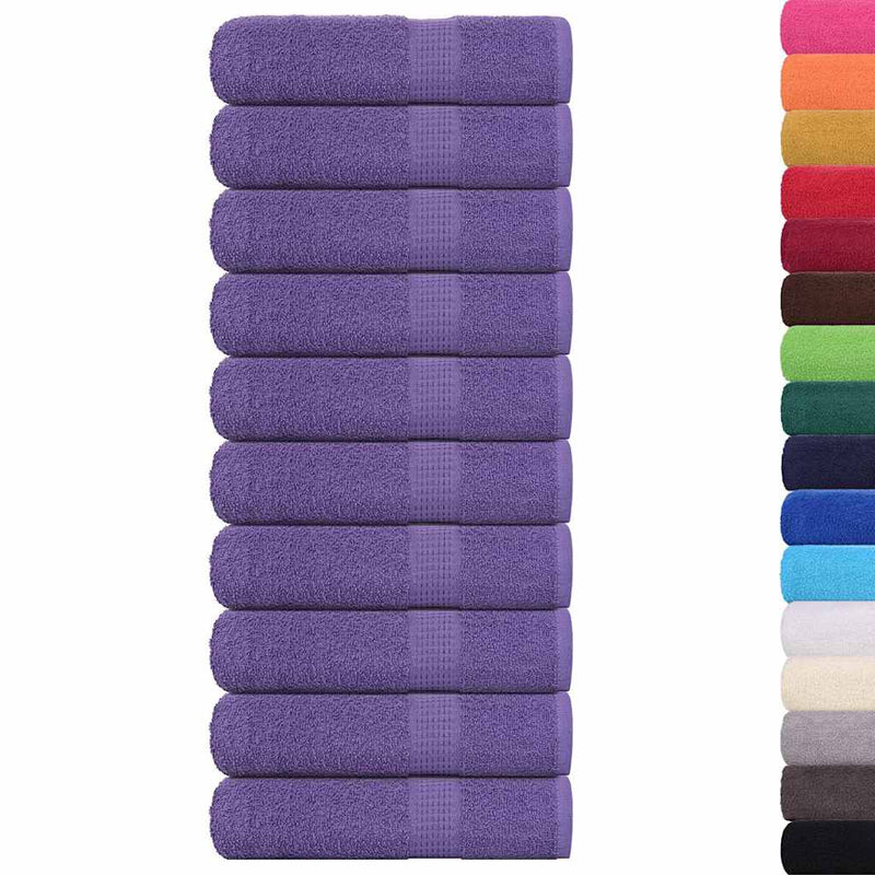 Prosoape de mâini, FROGN, 10 buc., violet, 50x100 cm, 360 g/m²