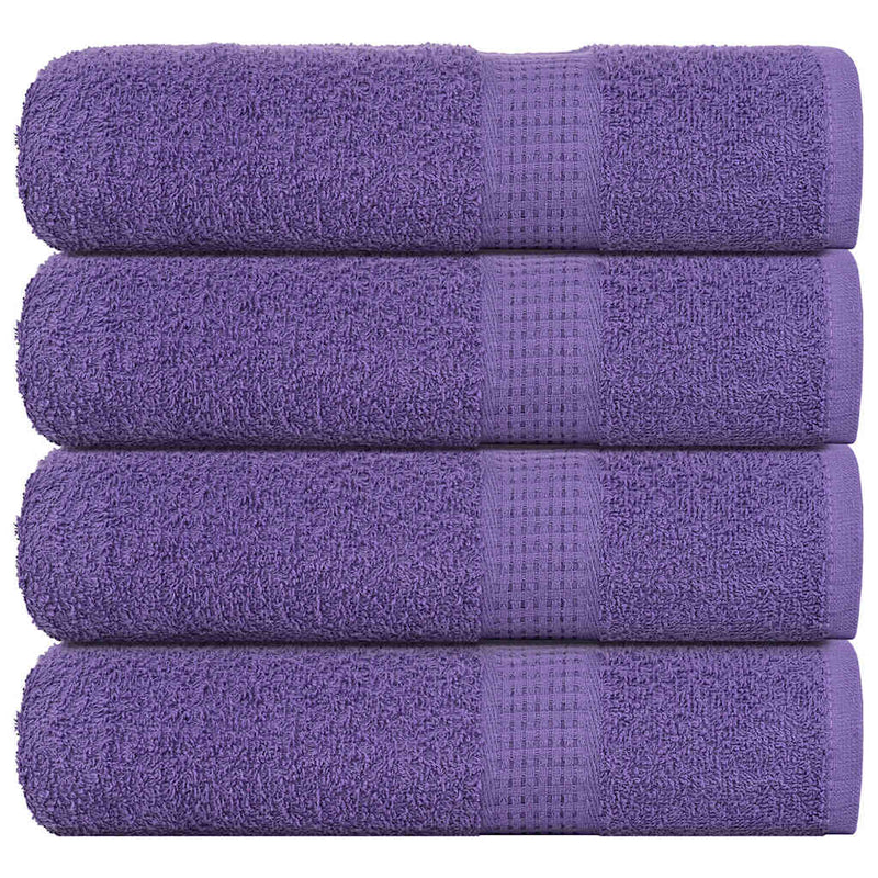 Prosoape de duș, FROGN, 4 buc., violet, 70x140 cm, 360 g/m²