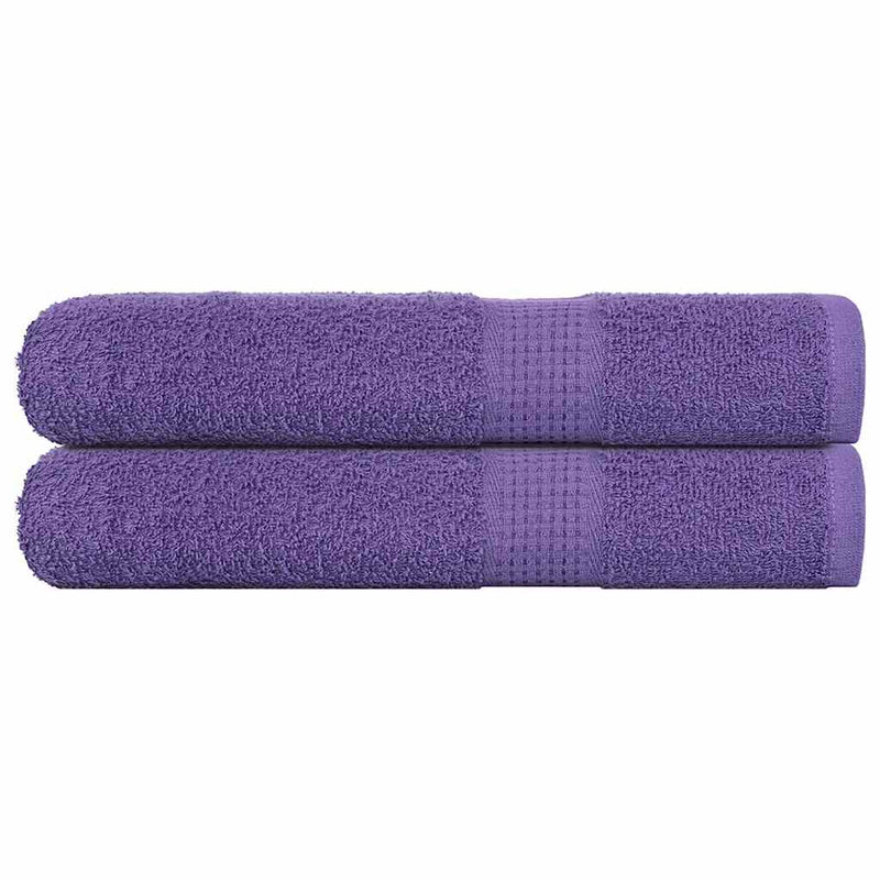 Prosoape de saună, FROGN, 2 buc., violet, 80x200 cm, 360 g/m²