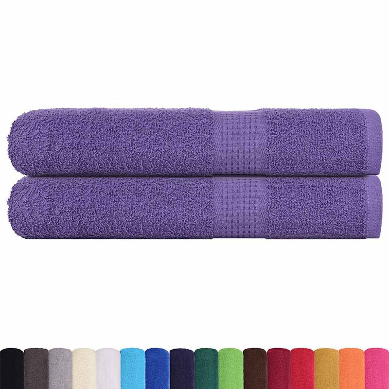 Prosoape de saună, FROGN, 2 buc., violet, 80x200 cm, 360 g/m²