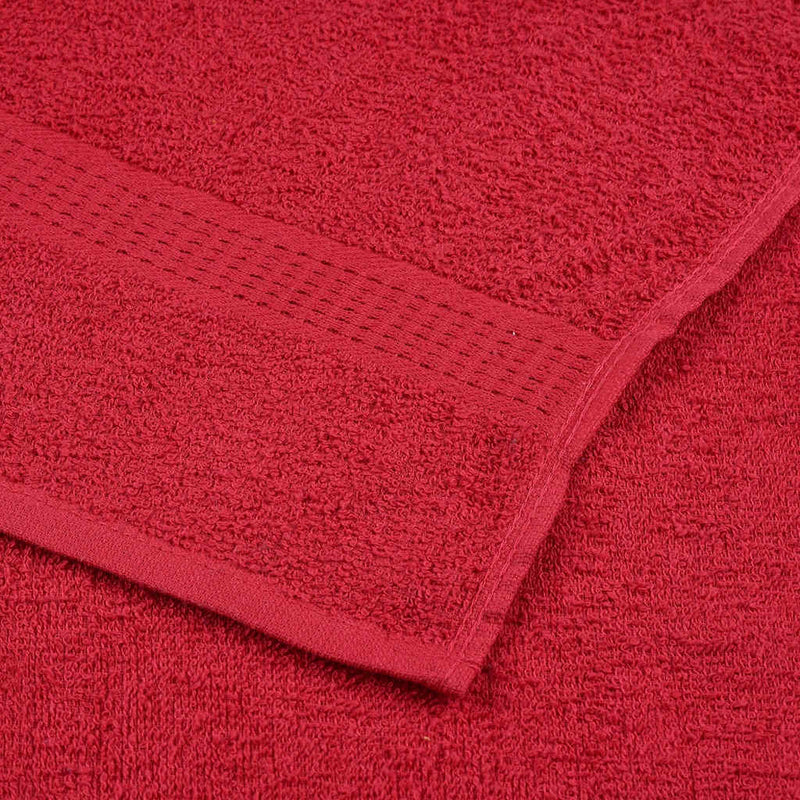 Prosoape de oaspeți, FROGN, 4 buc., roșu, 30x50 cm, 360 g/m²