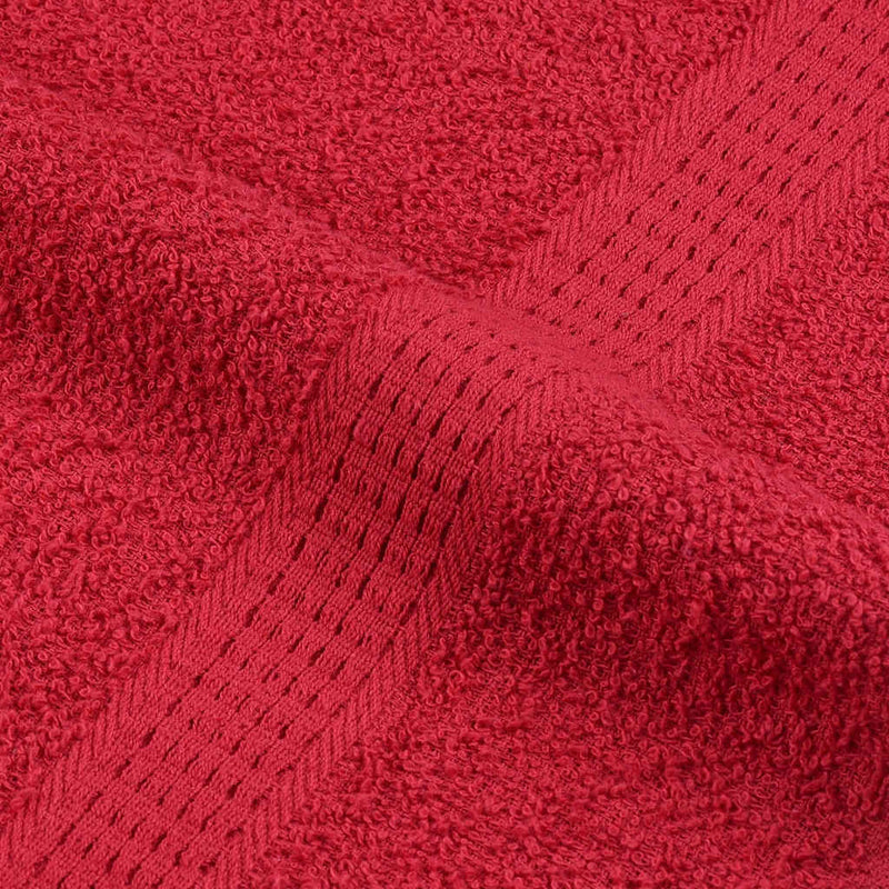 Prosoape de oaspeți, FROGN, 4 buc., roșu, 30x50 cm, 360 g/m²