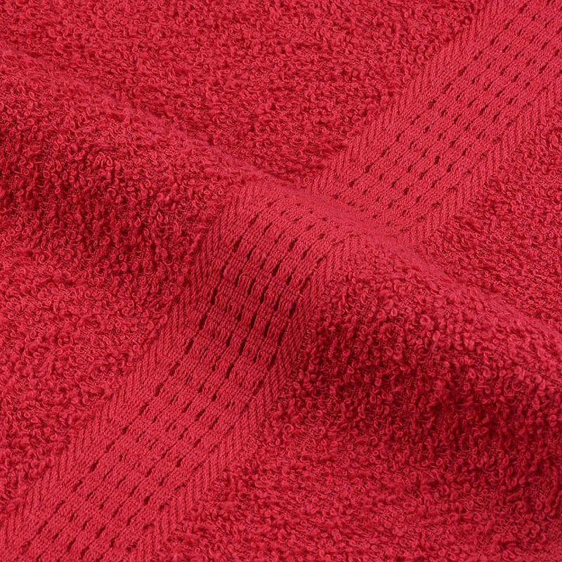 Prosoape FROGN 2 buc., roșu, 100x200 cm, 360 g/m²